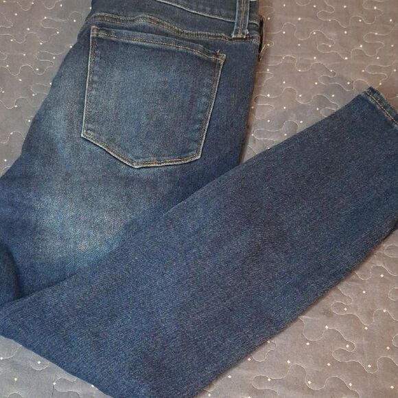 Mudd Mid Rise Button fly Distressed Vintage Skinny Jeans size 15 - Picture 1 of 6
